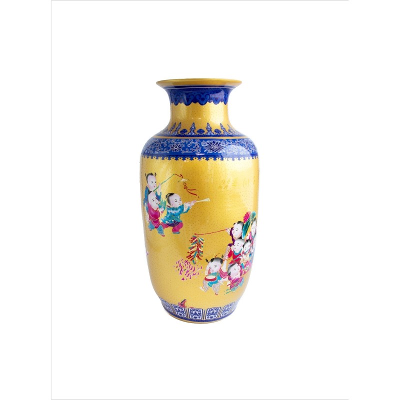 Florero de cerámica china